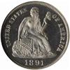 Image 1 : 1891 Seated Liberty Dime PR66 Cameo (NGC)