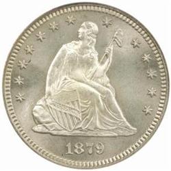 1879 Seated Liberty Quarter MS-66 (PCGS)