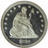 Image 1 : 1880 Seated Liberty Quarter PR67 Ultra Cam (NGC)