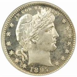1897 Barber Quarter PR64 Cameo (PCGS)