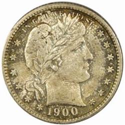 1900-S Barber Quarter MS-63 (PCGS) OGH