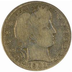 1901-S Barber Quarter G-6 (PCGS)