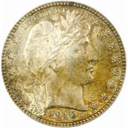 1910-D Barber Quarter MS-64 (PCGS)