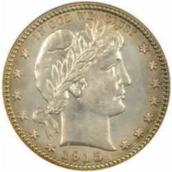 1915 Barber Quarter PR66 (PCGS) CAC