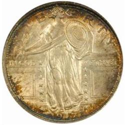 1917 Standing Liberty 25C Type I MS-66 FH (PCGS)