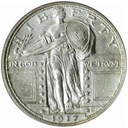1917 Standing Liberty 25C Type I MS-66 FH (PCGS)