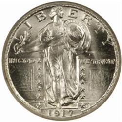 1917 Standing Liberty 25C Type II MS-67 FH (NGC)
