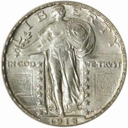 1918-D Standing Liberty Quarter MS-66 FH (PCGS)