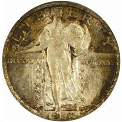 1918/7-S Liberty 25C. FS-101 (FS-0085) MS-62 PCGS
