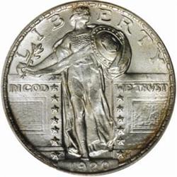 1920 Standing Liberty Quarter MS-66 FH (PCGS)