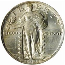 1921 Standing Liberty Quarter MS-65 FH (PCGS) OGH