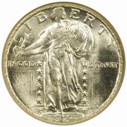 1924-D Standing Liberty Quarter MS-66 (NGC) CAC