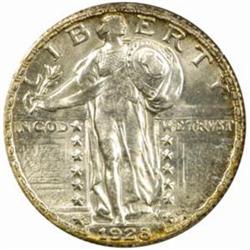 1928-S Standing Liberty Quarter MS-64 (PCGS) OGH