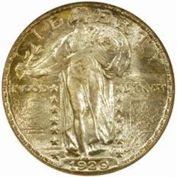 1929-S Standing Liberty Quarter MS66 (NGC) CAC OH