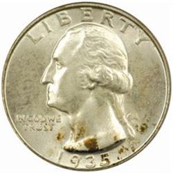 1935-D Washington Quarter MS-66 (PCGS) CAC