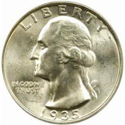 1935-D Washington Quarter MS-66 (PCGS)