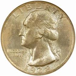 1938-S Washington Quarter MS-66 (NGC)