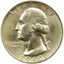 1940 Washington Quarter MS-67 (PCGS)