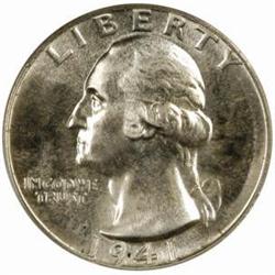 1941 Washington Quarter PR67 (PCGS) OGH