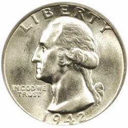 1942-S Washington Quarter MS-67 (PCGS)