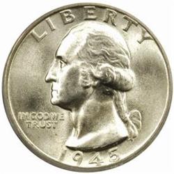 1945-D Washington Quarter MS-67 (PCGS)