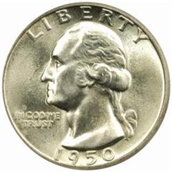 1950 Washington Quarter MS-67 (PCGS)