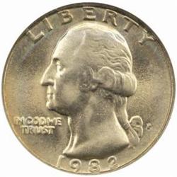 1982-P Washington Quarter MS-68 (NGC)