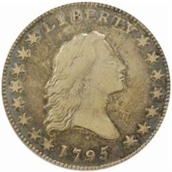 1795 Flowing Hair 50C. Small Head VF35 (PCGS) CAC