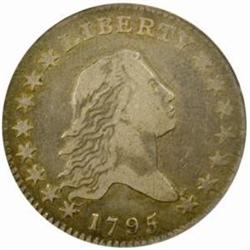 1795 Flowing Hair 50C. O-119 R-4. VF25 (PCGS) CAC