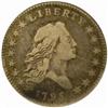 Image 1 : 1795 Flowing Hair 50C.VG8 ANACS F Detail-Graffiti
