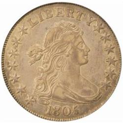 1805/4 Drape Bust 50C. O-102 Rarity-3 EF45 (PCGS)