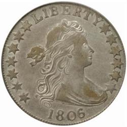 1806/5 Drape Bust 50C. O-101 Rarity-3 EF40 (PCGS)