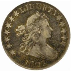 1806/5 Draped Bust 50C. O-103 Rarity-2 VF25 (NGC)