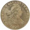 Image 1 : 1806 Drape Bust 50C. Pointed 6, No Stem EF45 PCGS