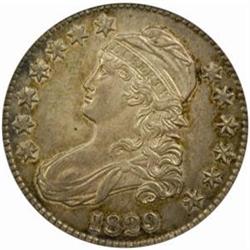 1829 Capped Bust 50C. O-119 Rarity-2 AU55 (NGC)