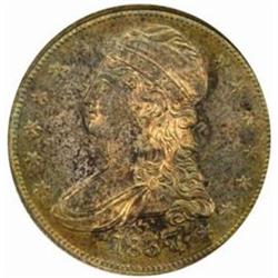 1837 Reeded Edge 50C. MS-65 (NGC)