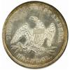 Image 2 : 1839 Seat Liberty 50C. WB-102 Drapery MS62 (NGC)