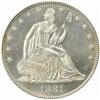 Image 1 : 1881 Seated Liberty 50C. MS-63 (PCGS)