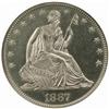 Image 1 : 1887 Seated Liberty 50C. PR65 Cameo (NGC)