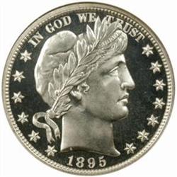 1895 Barber 50C. PR69 Cameo (NGC)