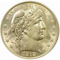 1912 Barber 50C. MS-64 (PCGS) CAC