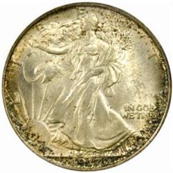 1917 Walking Liberty 50C. MS-64 (PCGS)