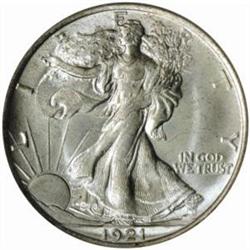 1921 Walking Liberty 50C. MS-65 (PCGS)