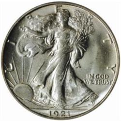 1921-D Walking Liberty 50C. MS-65 (PCGS)