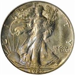 1923-S Walking Liberty 50C. MS64 PCGS. OGH