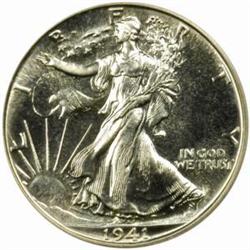 1941 Walking Liberty 50C. PR67 (PCGS) OGH
