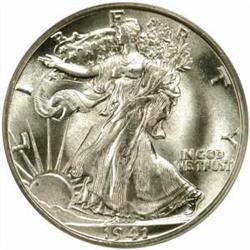 1941-S Walking Liberty 50C. MS-66 (PCGS)