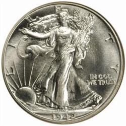 1942 Walking Liberty 50C. PR68 (NGC)