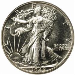 1942 Walking Liberty 50C. PR64 (PCGS)