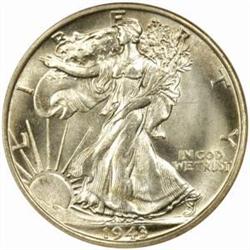 1943-S Walking Liberty 50C. MS-65 (NGC)